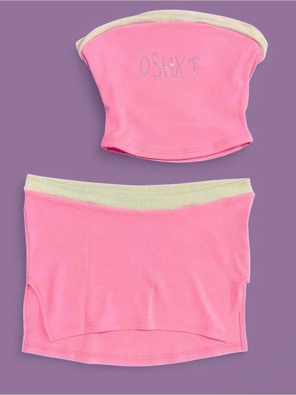 New Pink x Dolls Kill O Shxt set